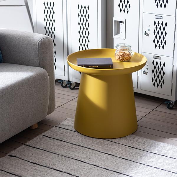 東谷 ラウンドトレーテーブル 北欧 おしゃれ 直径50cm カフェテーブル