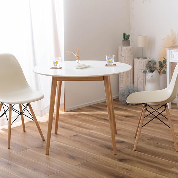 東谷 ダイニングテーブル 2人用 おしゃれ 丸 ラウンドテーブル