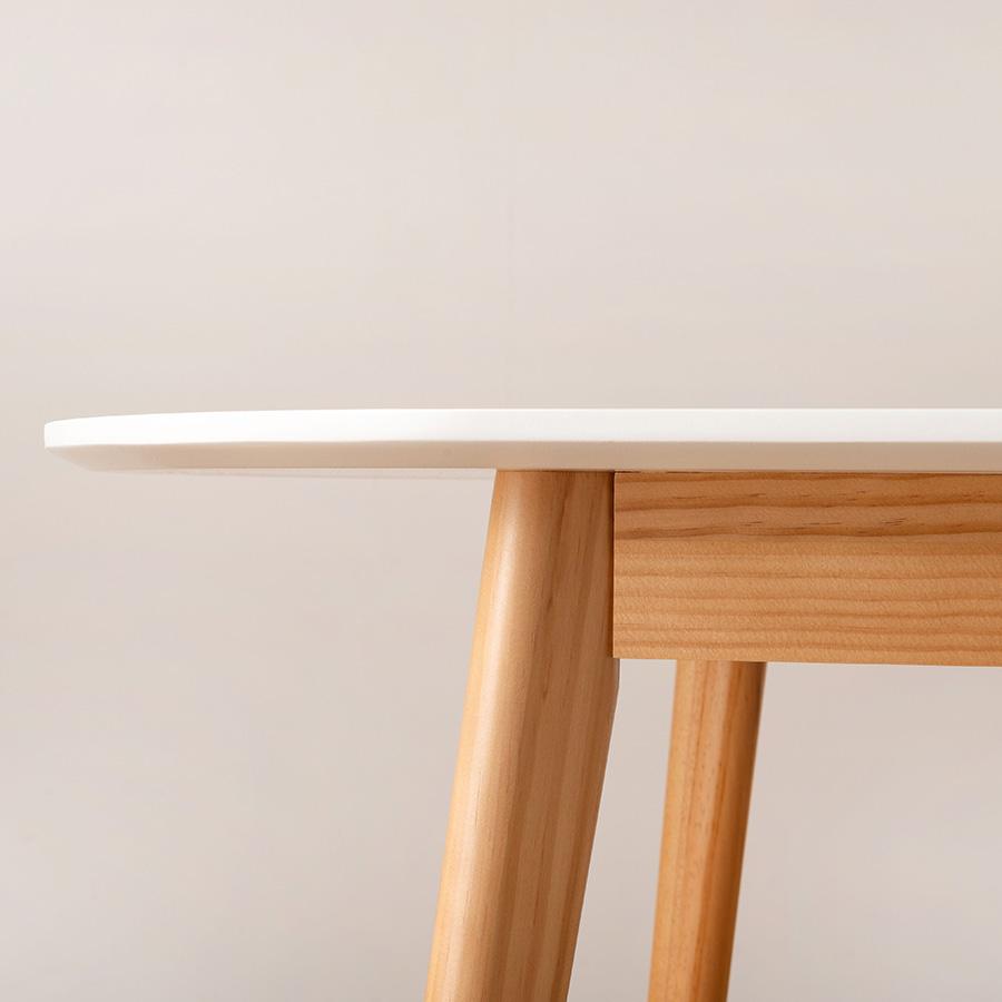 東谷 ダイニングテーブル 壁付け ナチュラル 2人用 おしゃれ 木製 天然