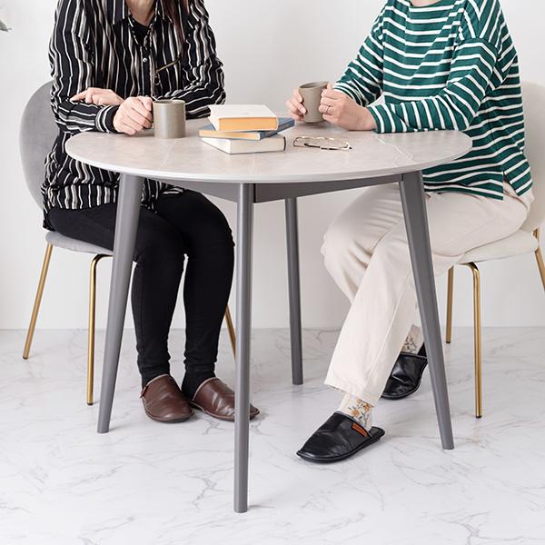 リビンクテーブル 2台セット アイアン 大理石 ホワイト ラウンドテーブル 楽天市場】セラミック 丸 ダイニングテーブルセット 2人 白