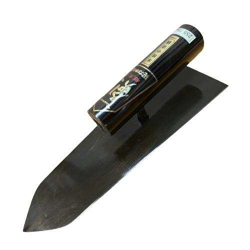 中塗鏝 剣 255mm 本焼 先細 左官コテ カネミツ プレゼント 贈答