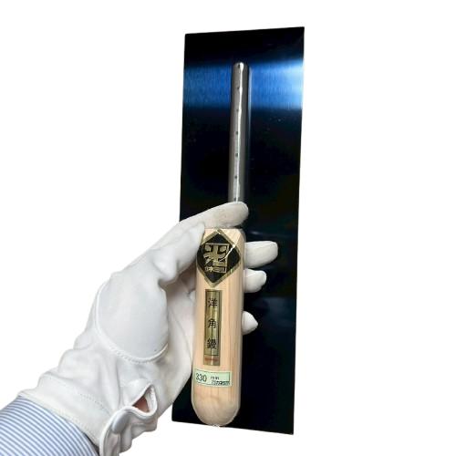 カネミツ 洋角鏝 330mm 0.55mm厚 油焼 角鏝 左官鏝 : 今戸屋建材ヤフー