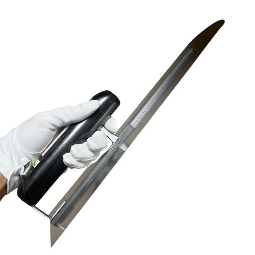 カネミツ 土間仕上鏝 390mm 0.7mm厚 本焼 楽々グリップ仕様 カシメ