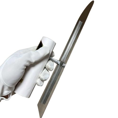 カネミツ 土間仕上鏝 300mm 0.7mm厚 ステンレス 楽々グリップ仕様