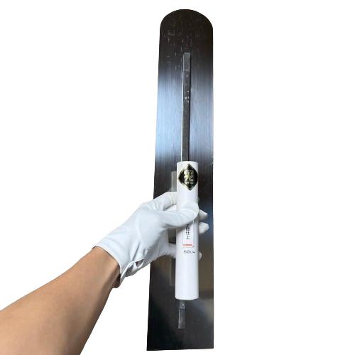 土間鏝 600mm 0.7mm厚 ステンレス 土間仕上鏝 楽々グリップ仕様 土間鏝 600mm 0.7mm厚 ステンレス 土間仕上鏝 楽々グリップ仕様
