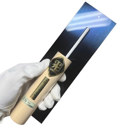 角鏝 270mm 0.5mm厚 油焼 背金付 左官コテ カネミツ : 今戸屋 角鏝 270mm 0.5mm厚 油焼 背金付 左官コテ カネミツ : 今戸屋