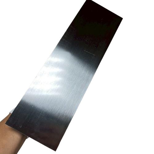 カネミツ 角鏝 300mm 0.3mm厚 油焼 ハイブリッド鏝 油焼角鏝 左官コテ 