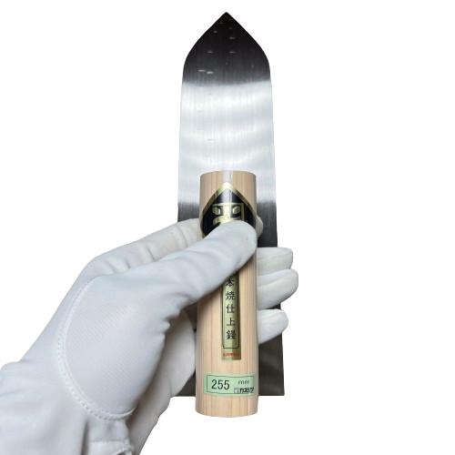 カネミツ 仕上鏝 255mm 本焼 左官鏝 : 今戸屋建材ヤフー店 - 通販