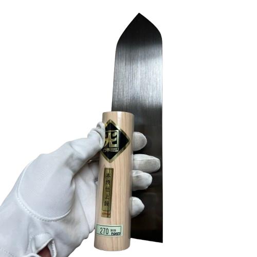 仕上鏝 270mm 本焼 左官コテ カネミツ 仕上げコテ : 今戸屋建材 仕上鏝 270mm 本焼 左官コテ カネミツ 仕上げコテ : 今戸屋建材