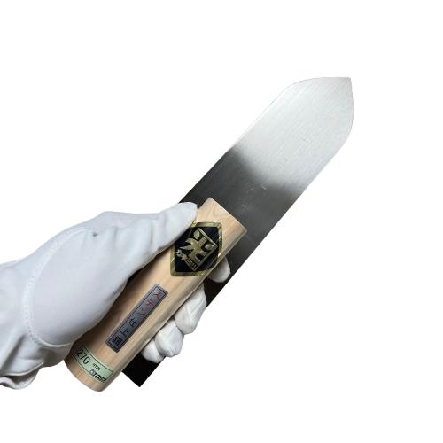 仕上鏝 270mm ステンレス 左官コテ カネミツ 仕上げコテ : 今