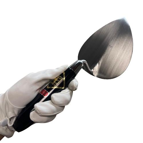 カネミツ レンガ鏝 ステンレス No.4 鏝長148mm 鏝幅130mm 左官鏝