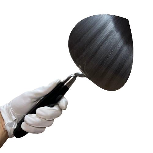 カネミツ レンガ鏝 ステンレスウス手 No.1 鏝長177mm 鏝幅155mm 左官鏝 