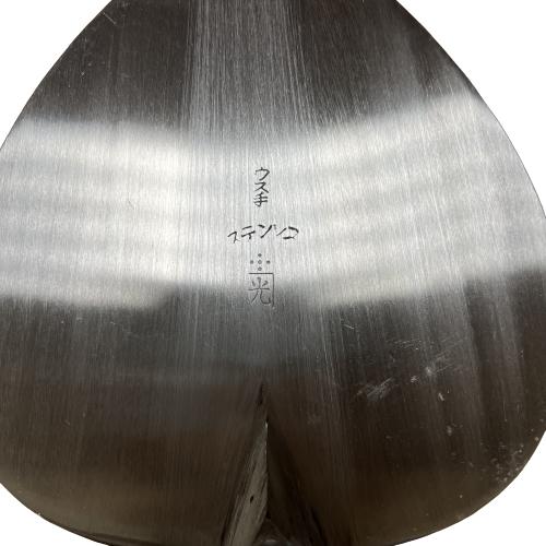 レンガ鏝 ステンレスウス手 No.1 鏝長177mm 鏝幅155mm 左官コテ レンガ鏝 ステンレスウス手 No.1 鏝長177mm 鏝幅155mm 左官コテ