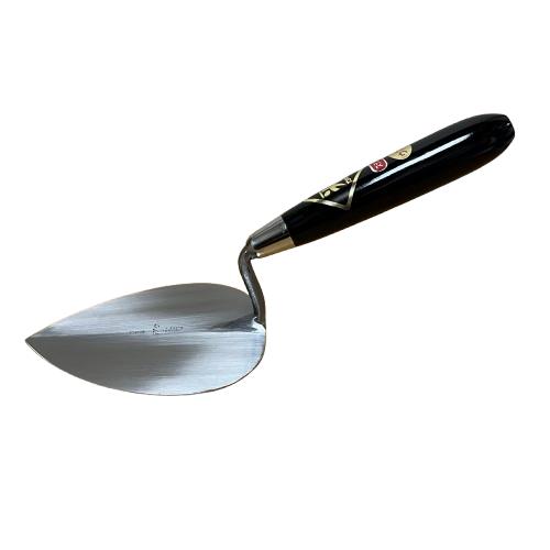 カネミツ レンガ鏝 ステンレスウス手 No.3 鏝長160mm 鏝幅140mm 左官鏝
