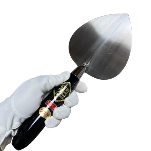 カネミツ レンガ鏝 ステンレスウス手 No.3 鏝長160mm 鏝幅140mm 左官鏝