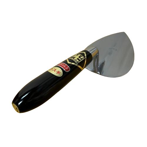 カネミツ レンガ鏝 ステンレスウス手 No.6 鏝長124mm 鏝幅109mm 左官鏝