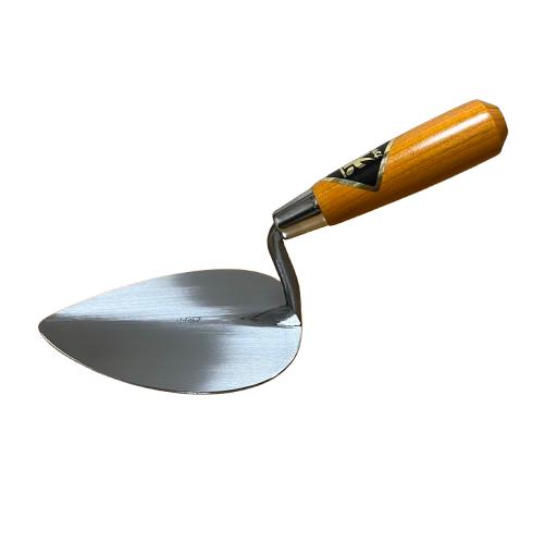 カネミツ MSレンガ鏝 油焼 No.4 ショートグリップ 鏝長148mm 鏝幅130mm