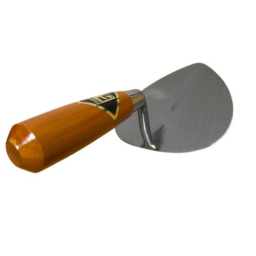 カネミツ MSレンガ鏝 油焼 No.4 ショートグリップ 鏝長148mm 鏝幅130mm