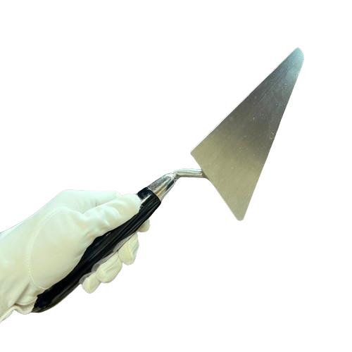 カネミツ 半切ブロック鏝 油焼ウス手 大 鏝長215mm 鏝幅88mm 左官鏝