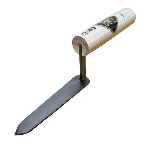 笹刃鏝 105mm ステンレス 役物鏝 左官コテ カネミツ : 今戸屋