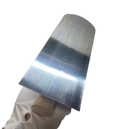 カネミツ αボンド先丸鏝 240mm 0.2mm厚 ステンレス 左官鏝 仕上鏝 : 今 