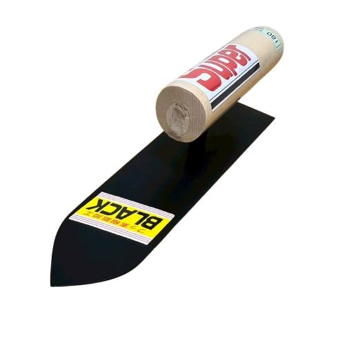 カネミツ スーパー仕上鏝 180mm 油焼 ブラック テフロン加工 左官鏝