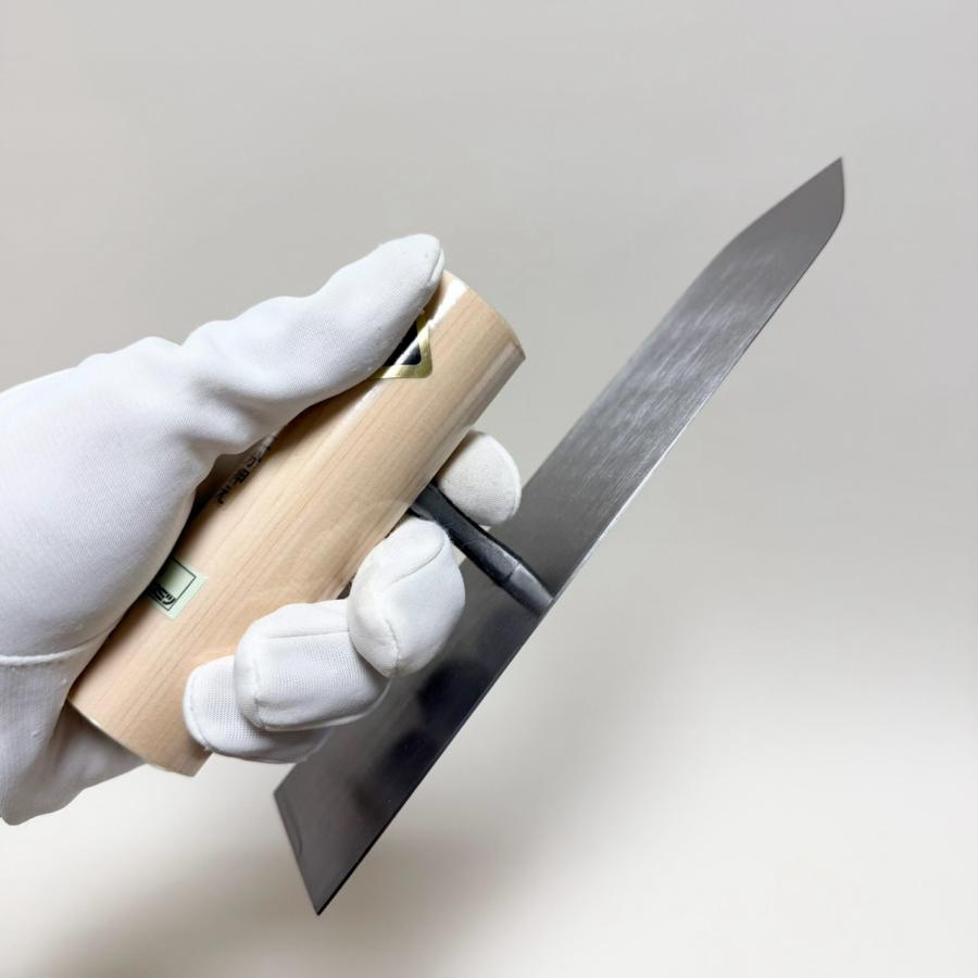 カネミツ 二分押え鏝 210mm 本焼 仕上鏝 左官鏝 : 今戸屋建材ヤフー店