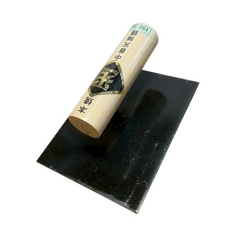 カネミツ 中首天端鏝 150mm 本焼 角鏝 左官鏝 : 今戸屋建材ヤフー店