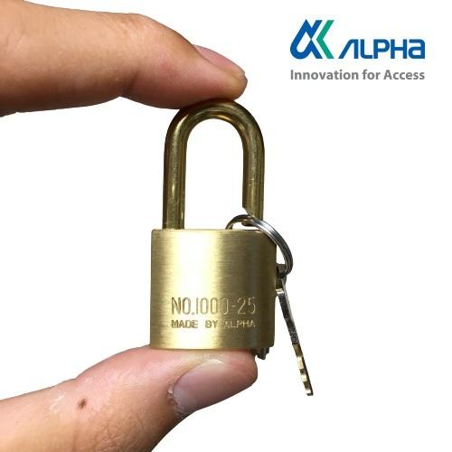 南京錠 同一キー アルファ 1000-25 キーナンバー15 : 今戸屋建材ヤフー