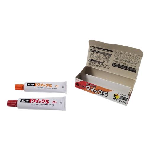 ボンド/コニシ ボンド クイック5 80gセット エポキシ樹脂系化学反応形