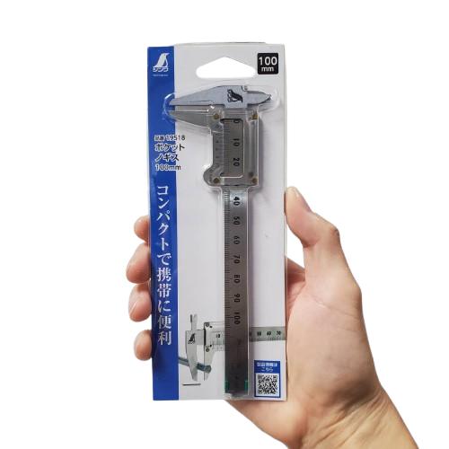 シンワ ポケットノギス 100mm 19518 : 今戸屋建材ヤフー店 - 通販