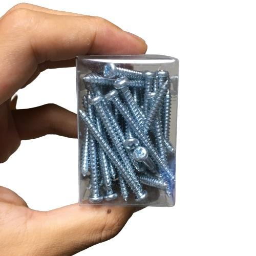 タッピングビス 4×45 ナベ 約60本 ユニクロメッキ タッピングねじ : 今