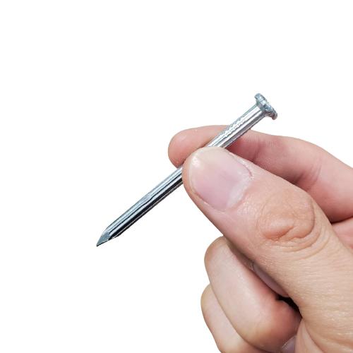 コンクリート釘 8×65mm 500g 約62本 コンクリートネイル スジ入 : 今