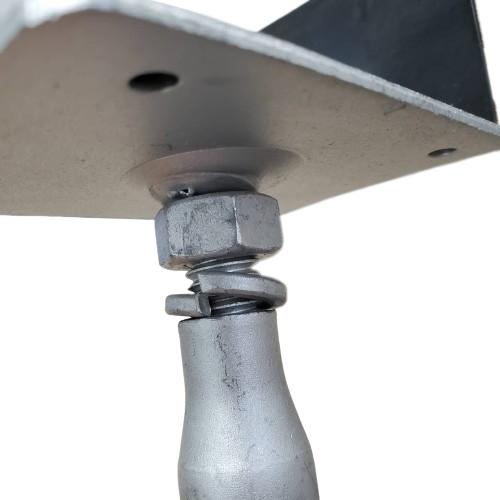 鋼製束 240mm〜390mm L型 ゴム板付 SC-24L 1箱25個入 : 今戸屋建材