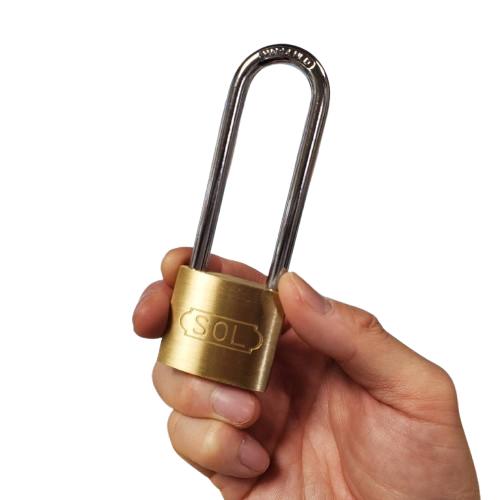 SOL シリンダーパッドロック 同一キー ツル長 2500 キーナンバー