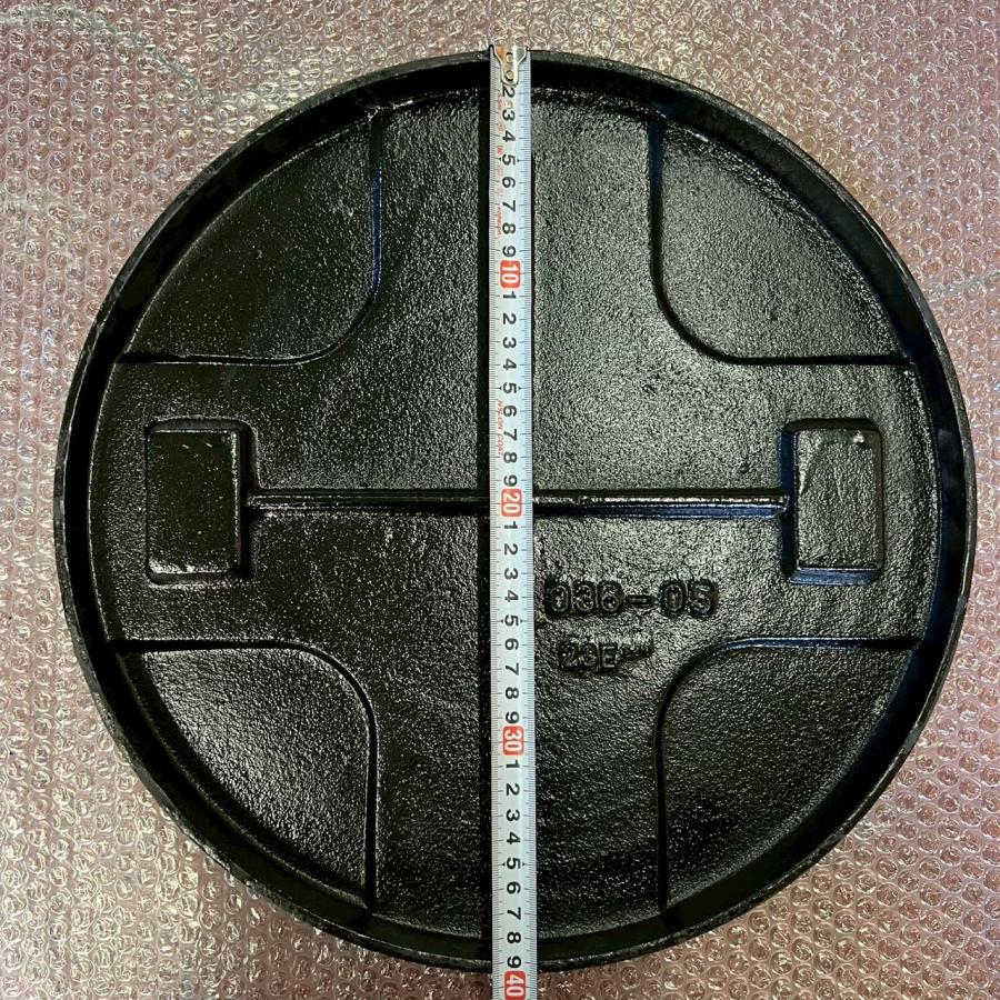 エバタ 鉄蓋 鋳鉄キャップ 360鉄C Φ405 コンクリート桝用 マンホール