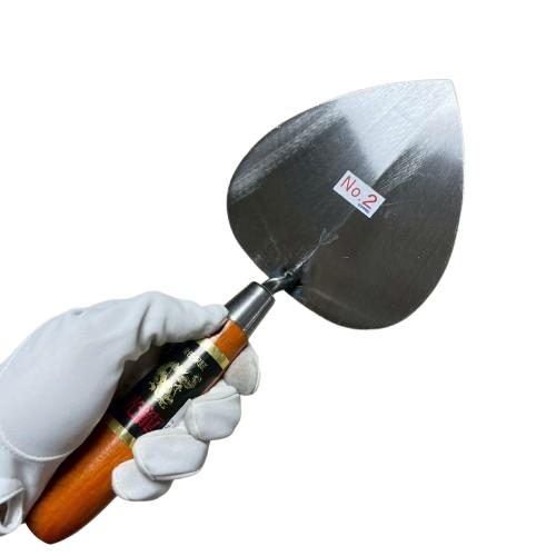 カネミツ レンガ鏝 光龍 No.2 鏝長154mm 鏝幅138mm 左官鏝 ブロック鏝