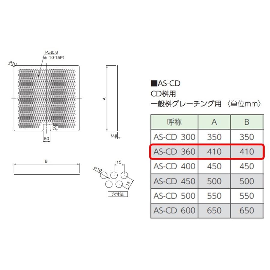 落葉ストレーナー　CD桝　360用　ステンレス製　一般桝グレーチング用　ゴミ　排水溝　ニムラ　角マス　落葉