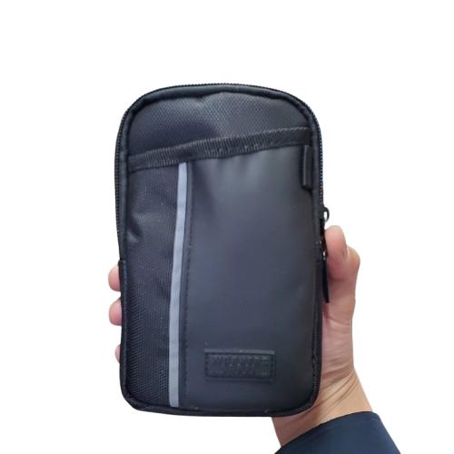 冒険倶楽部工房 スマホ・ウエストポーチ ベルトクリップ カラビナ付