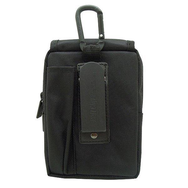 スマホ ウエストポーチ ベルトクリップ カラビナ付 小物ケース CL-33