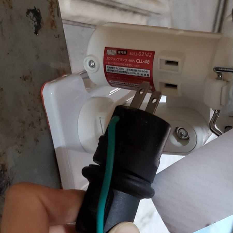 高儀（TAKAGI） LED投光器 クリップランプ LED電球付 5200Lm 48W 連結