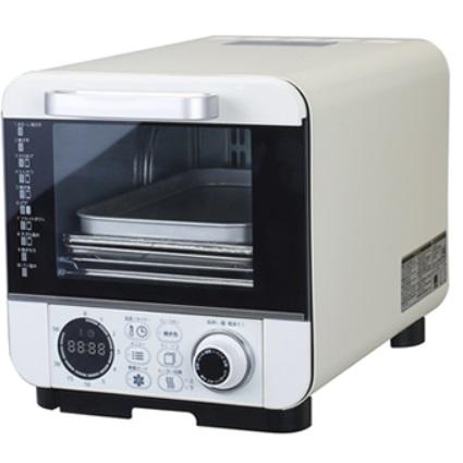 未使用 ドウシシャ ピエリア ノンオイル フライオーブン COR-100B Pieria ドウシシャ オーブントースター 焼き芋調理 油不使用で