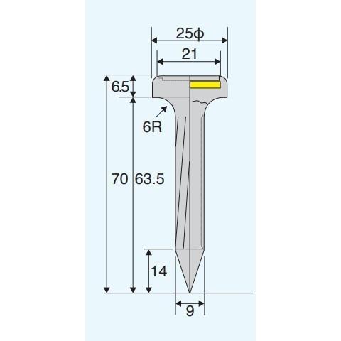 埋設管表示ピン キャッツアイ 電気←→ E-5 イリエ製作所｜imadoyaonabeta｜03