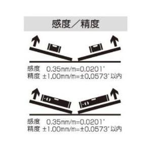 エビス ベーシックレベル 水平器 シルバー 300mm ED-30N｜imadoyaonabeta｜03