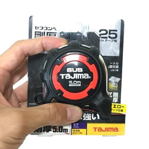 Tajima タジマ 剛厚セフGステンロックマグ 25mm×5.0m コンベックス 