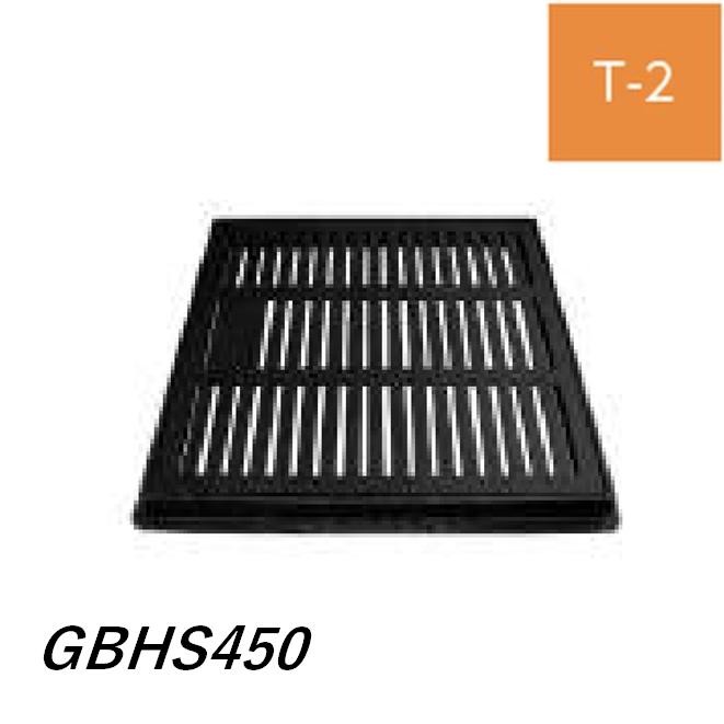 伊藤鉄工 IGS 鋳鉄製格子蓋 GBHS-450 T-2 受枠付き 細目格子網 ます