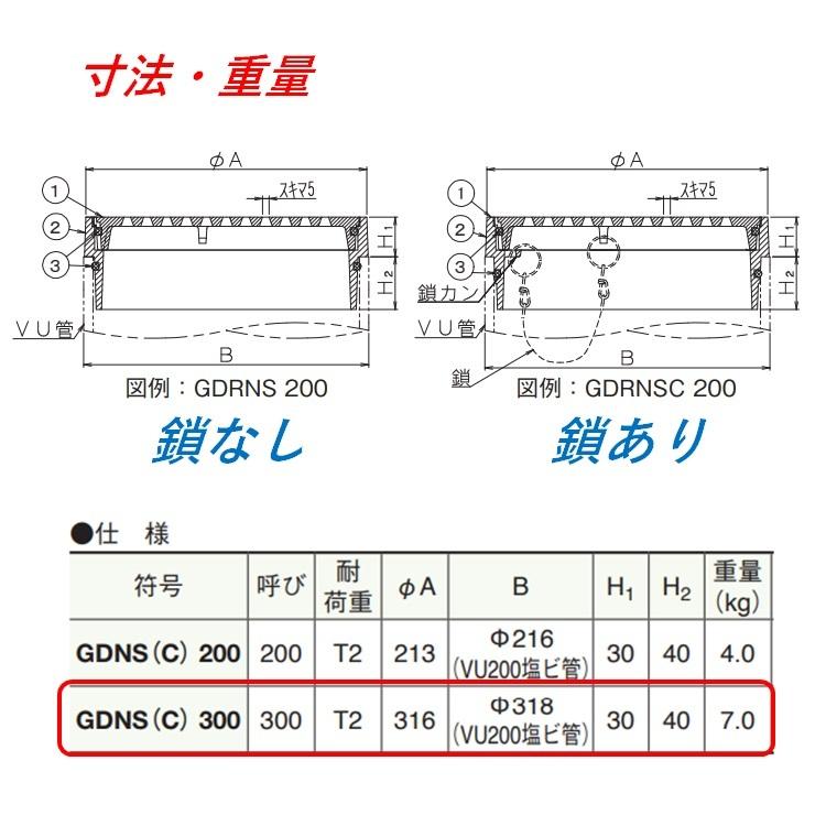 伊藤鉄工 小口径雨水マス用細目丸型格子網 300 耐荷重 T-2 GDNS 伊藤鉄工 小口径雨水マス用細目丸型格子網 300 耐荷重 T-2 GDNS