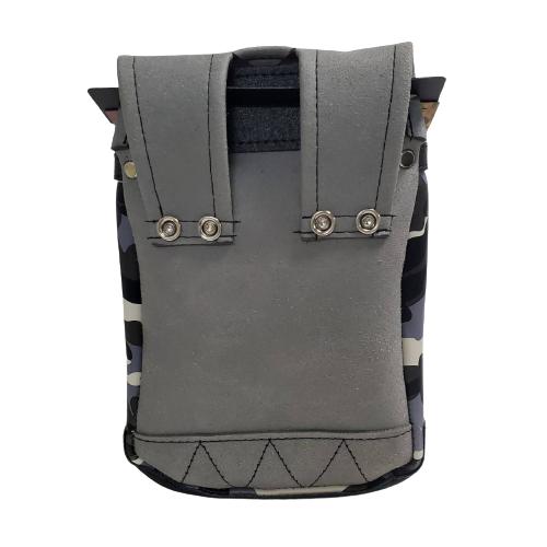 ほろほろさん専用 ふくろ倶楽部 伝説 ビス用シーター 迷彩腰袋 HB-246CM 二段 本革