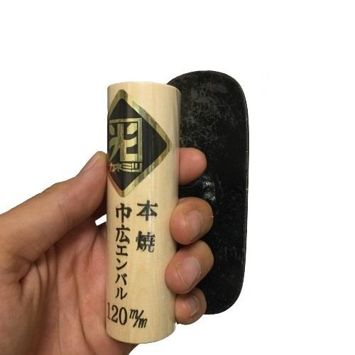 カネミツ エンバル鏝 巾広 120mm 本焼 役物コテ 左官コテ 幅広 : 今