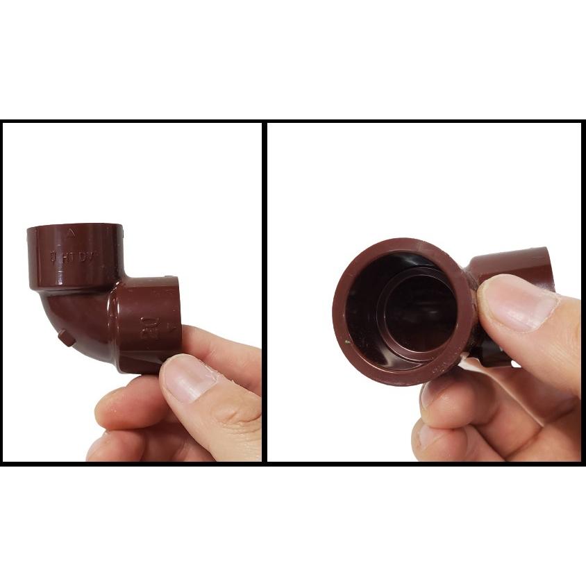 アロン化成 HT DV DL 呼び径20 90°エルボ 227010 高温排水用 塩ビ管